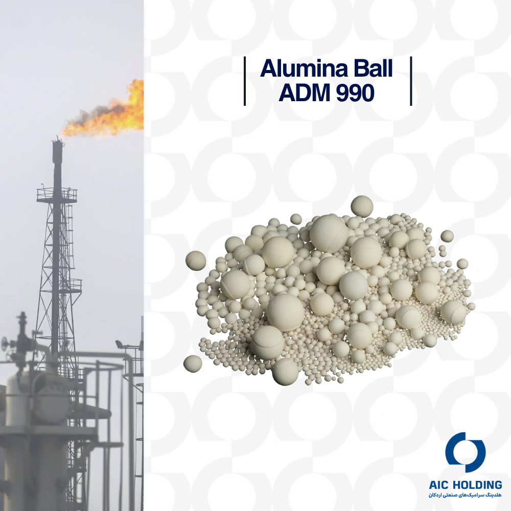 آلومینا بال بستر کاتالیست ADM990