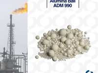 آلومینا بال بستر کاتالیست ADM990